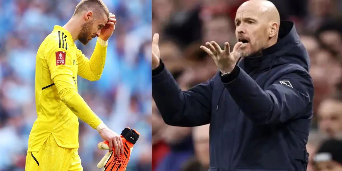 The goalkeeper's contract is up and this is what Manchester United will do with the Spaniard