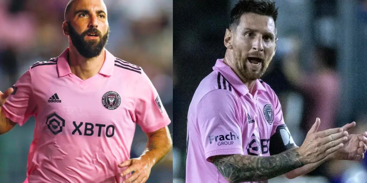 The goals that Lionel Messi needs to reach Gonzalo Higuaín at FC Barcelona