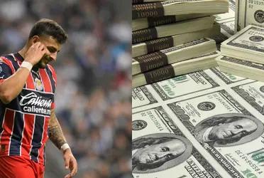 The Guadalajara striker has one of the club's most millionaire salaries