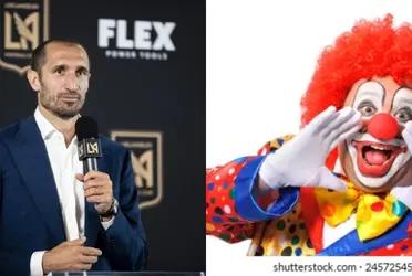 The Italian defender made a rather comical mistake