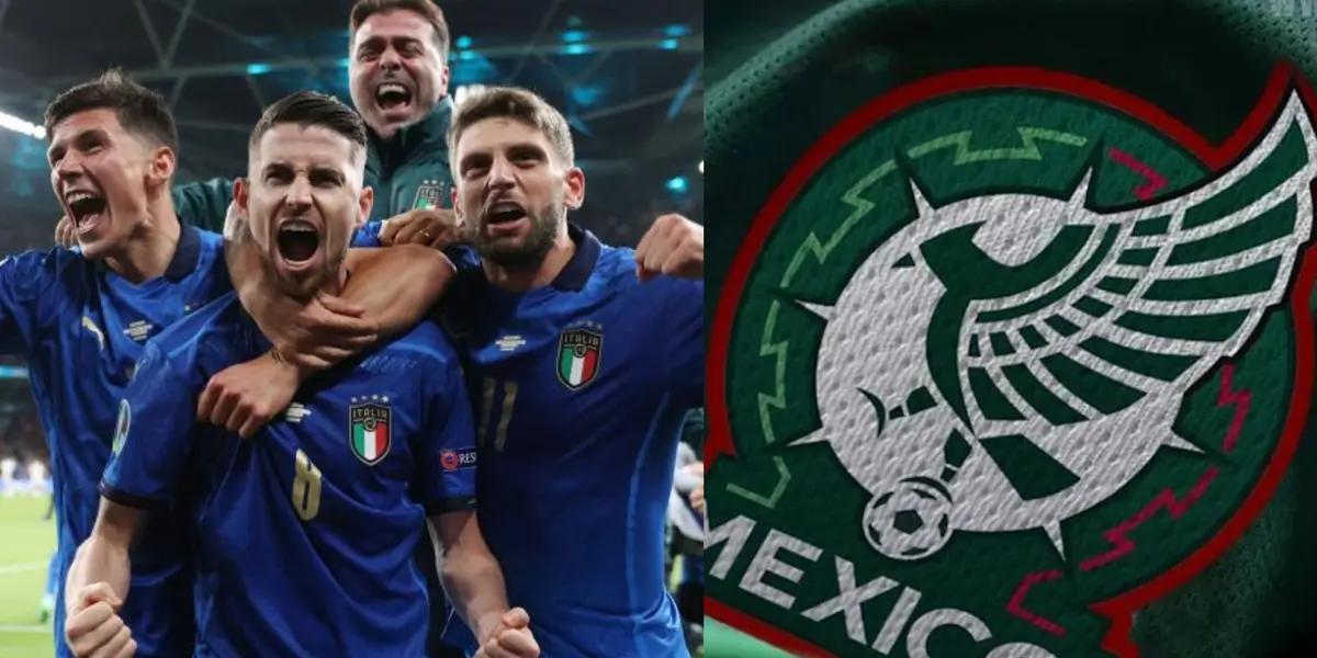 The Italian National Team would consider calling him, he is Mexican but wants to give his yes to the national team and has 100 goals in his career.