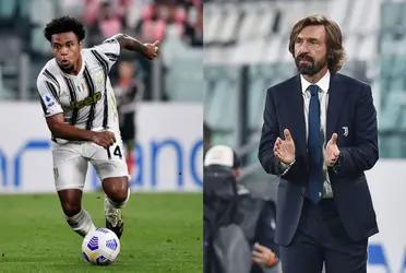 The Juventus coach gave a press conference and spoke about the American player