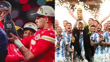 The Kansas City Cheifs win was one of the most viewed Super Bowls ever but the 2022 World Cup viewership was higher.