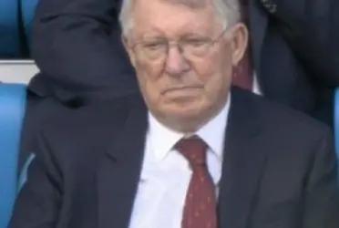 The legendary manager's face says more than a thousand words