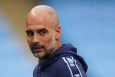 The Manchester City coach spoke about the Argentine's present and surprised with his sayings.