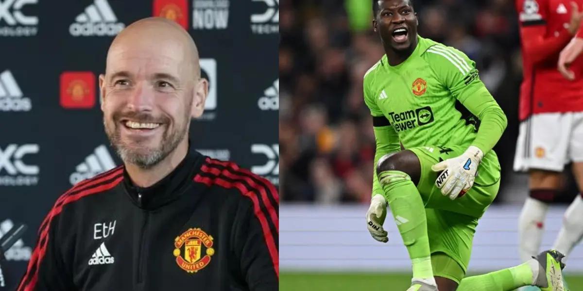 The Manchester United coach sent important praise to the African goalkeeper