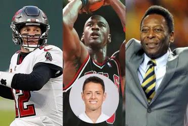 The Mexican attacker confessed he admires an international athlete.