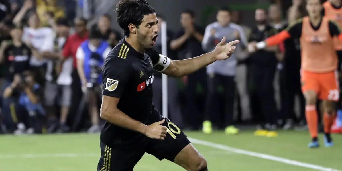 The Mexican footballer, Carlos Vela, has not renewed his contract with LAFC and can now negotiate with any team he wants.