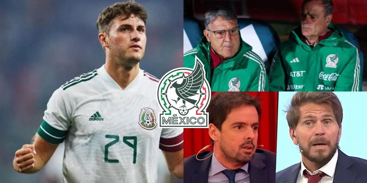 The Mexican national team suffered against Sweden and what the Argentine press thinks after not seeing Santi Gimenez
