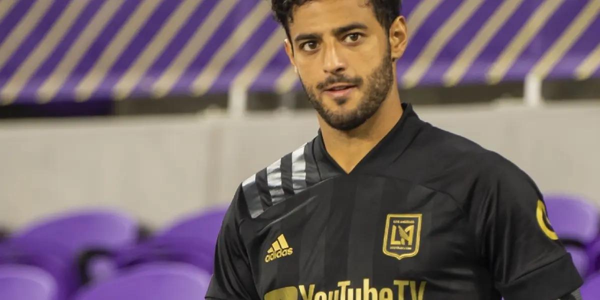 The Mexican striker returned to Major League Soccer on fire and scored 1 goal on a penalty kick and, and another beating the opposing defense.