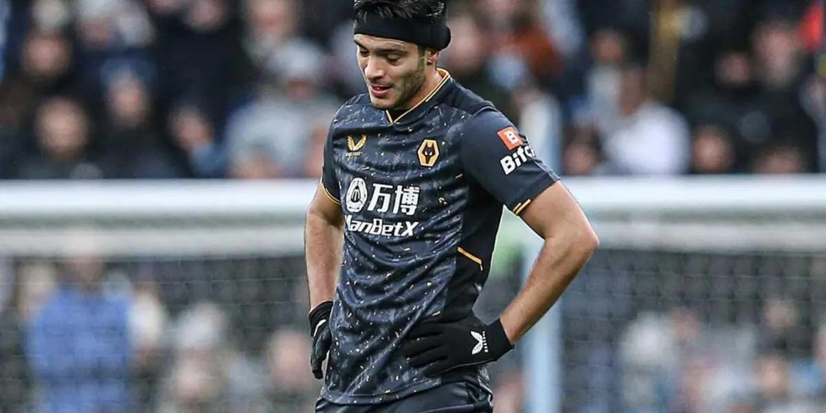 The Mexican striker was shown two yellow cards in less than a minute and had to leave the game.