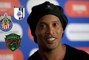 The Mexican team that Ronaldinho could save from bankrupt.