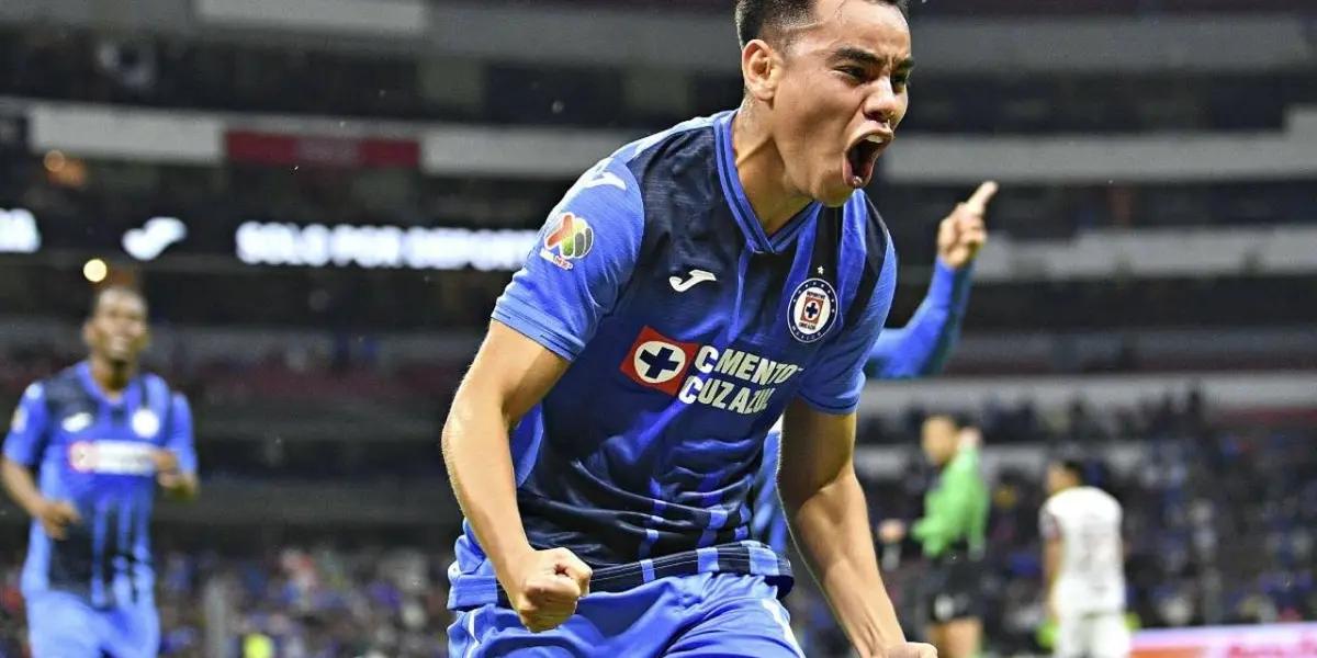 The midfielder had an outstanding debut with La Máquina, scoring a goal against Xolos.