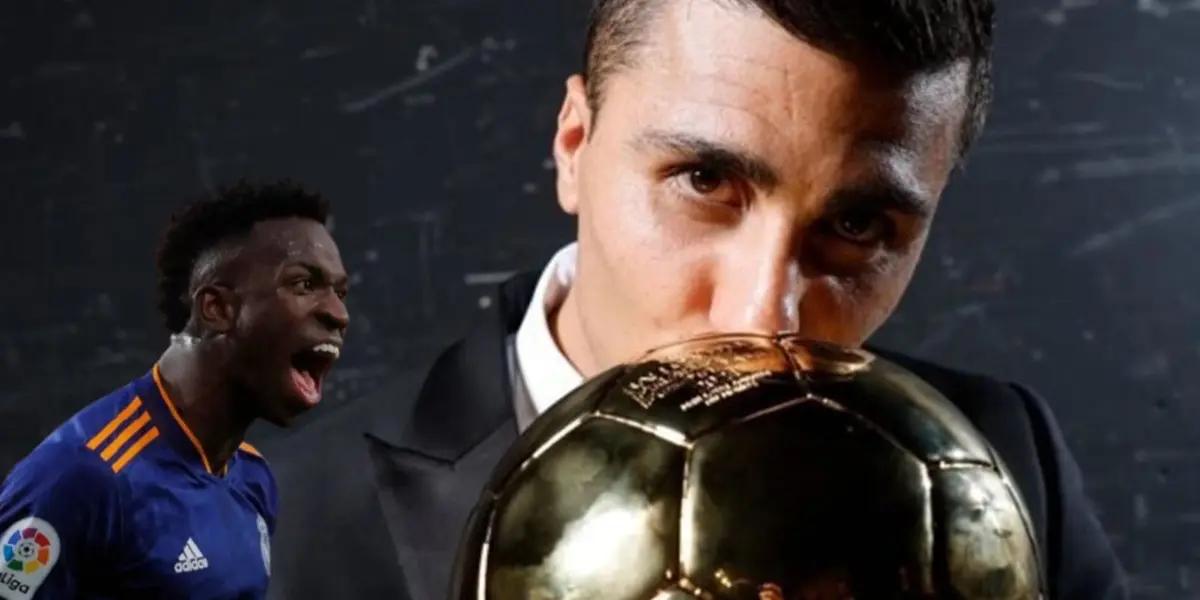 The midlefield finally talked about the dispute he had with the Brazilian to win this award