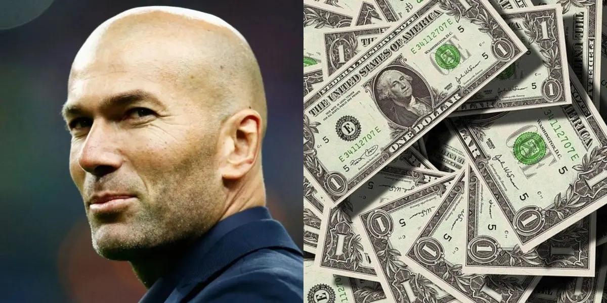 The millionaire salary that Zinedine Zidane wants to work with the Mexican National Team