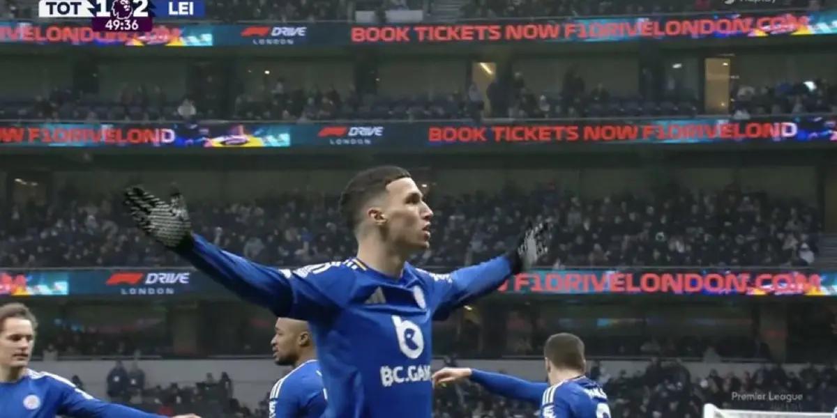 The Moroccan attacker turned the game around for the Foxes at Tottenham Stadium