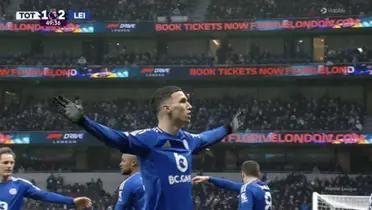 The Moroccan attacker turned the game around for the Foxes at Tottenham Stadium