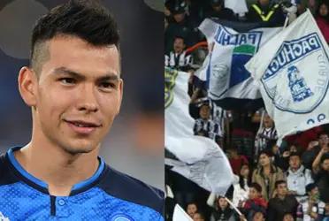 The Napoli striker surprised everyone by announcing that he was not a Pachuca fan in Liga MX and created illusions of a future return to one of the most important clubs in Mexico