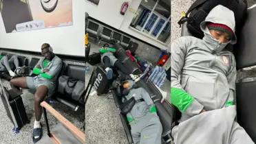 The Nigerian team suffered a abandonment at an airport, they blame their rival Libya