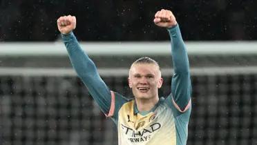 The Norwegian set a new record after making the second of the citizens in France