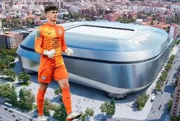 The number that Kepa Arrizabalaga could use at Real Madrid