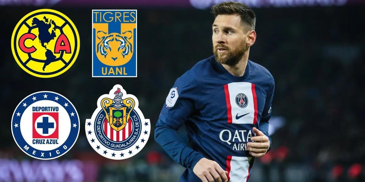 The only Mexican club that Lionel Messi considers great and that is part of his life