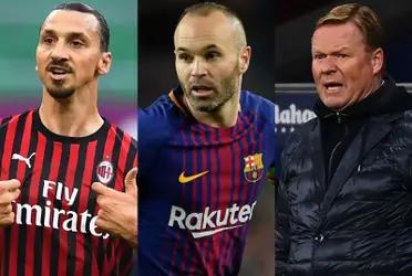 The player is no longer considered by the Dutch coach and Ibra wants him as a companion at the Italian side.