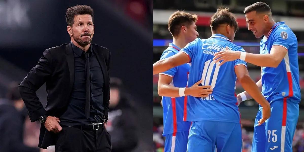 The player that Diego Simeone rejected at Atlético de Madrid and in Liga MX has become a figure, arousing the interest of Cruz Azul