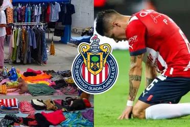 The player who came to Chivas as a star player, but the party won him over and now sells his clothing line