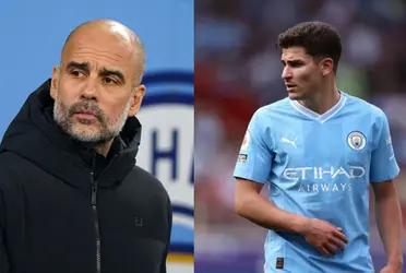 The player who is close to leaving the team by not counting more for Pep Guardiola