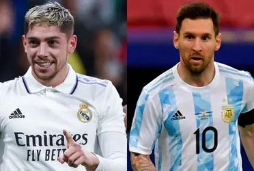 The player who most admires Federico Valverde and is not Lionel Messi