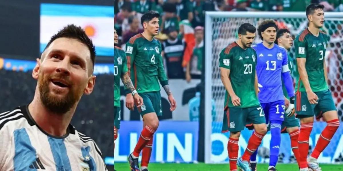 The player who pretended to be Mexican and now celebrates the World Cup with Lionel Messi