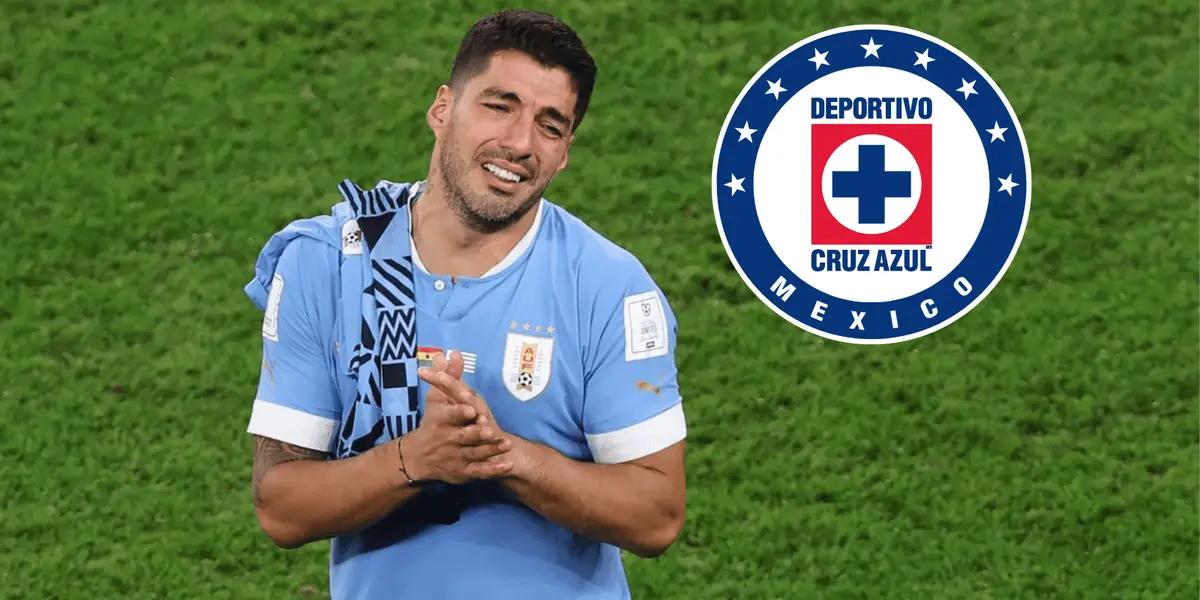 The player who prevented Luis Suárez from reaching Cruz Azul and who now receives an unexpected act of karma