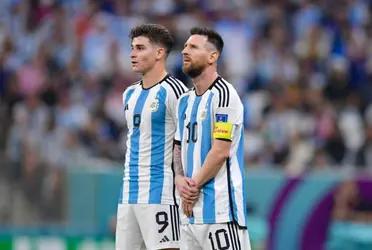 The player who sent a message to the Argentine National Team prior to the FIFA qualifiers