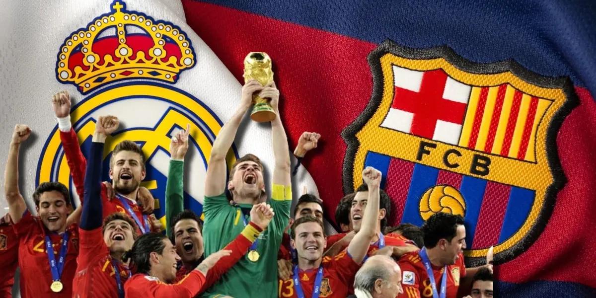 The player who won everything with FC Barcelona but said he was a Real Madrid fan and surprised everyone