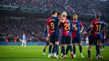 The Polish striker scored the 1-0 for Barcelona and made Champions League history.