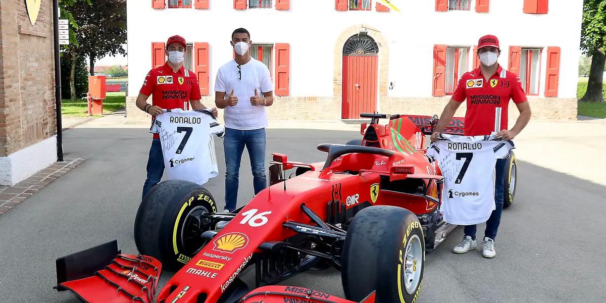 The Portuguese is a fan of the Maranello team