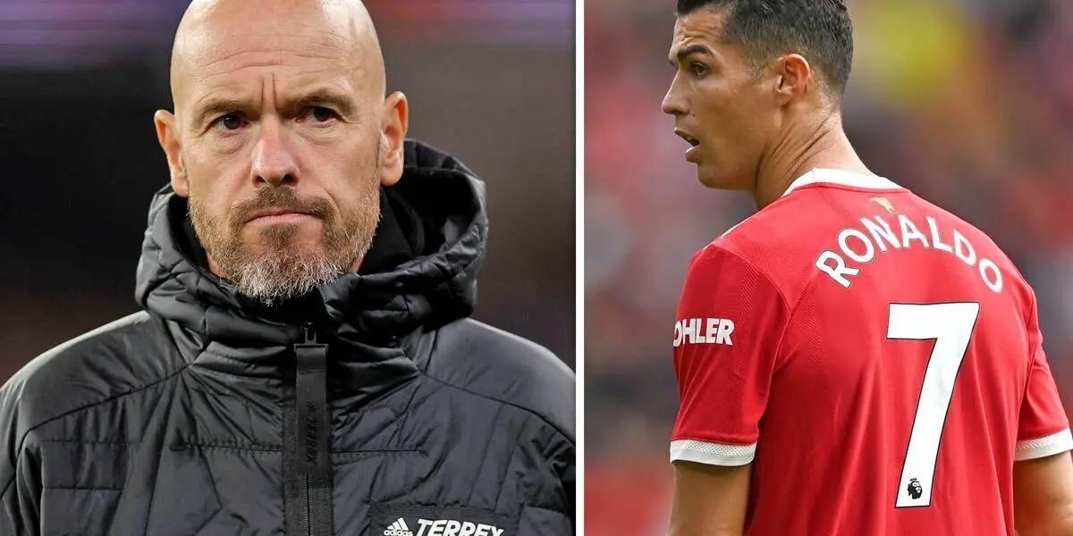 The Portuguese star watched the first half from the bench and came on in the second half.