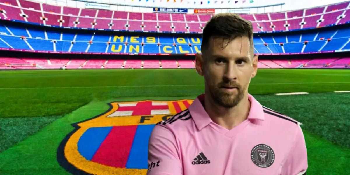 The position of Messi and Inter Miami on loaning the Argentine to FC Barcelona was announced.