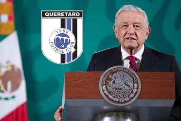 The President of Mexico regretted the acts of violence during the match between Querétaro and Atlas at La Corregidora.
