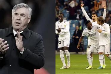 The Real Madrid coach is surprised by the performance of this great player