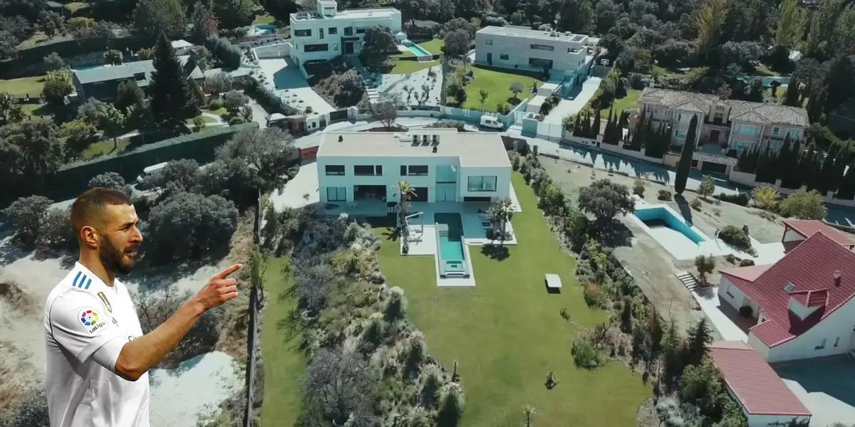 The Real Madrid striker's home was raided, but not many people know how the world star lives.