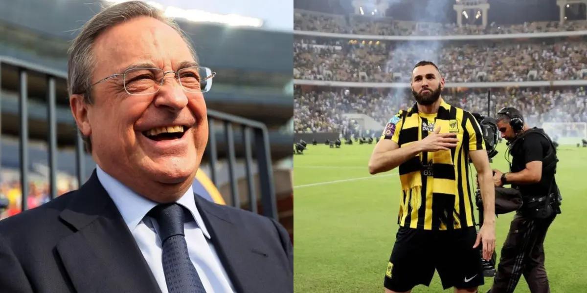 The Real Madrid team would have earned money for the departure of Benzema