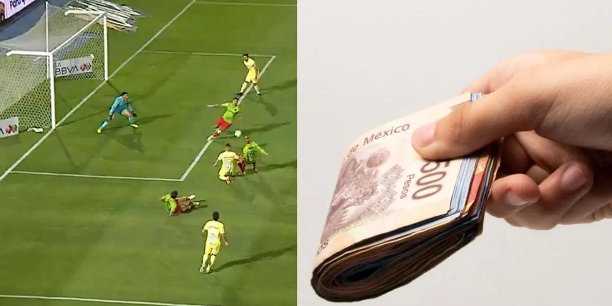 The referees made a controversial decision in the match between Club América and FC Juárez