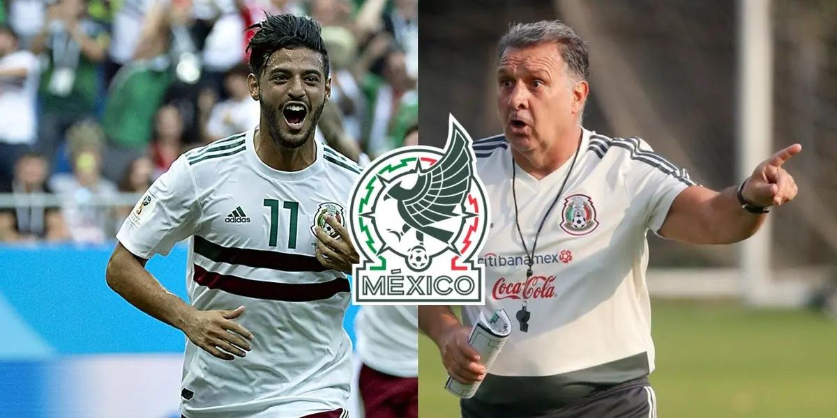 The seco who knows that he will leave the Mexican national team because youngsters are not taken to the Mexican national team.