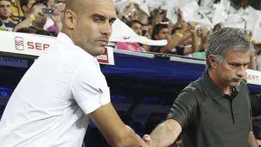 The Spaniard extended his stay with the Citizens for two more years and did not forget his great rival José Mourinho.