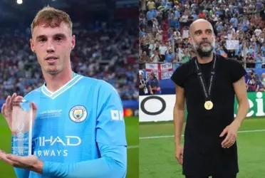 The Spanish coach spoke about the future of the English midfielder