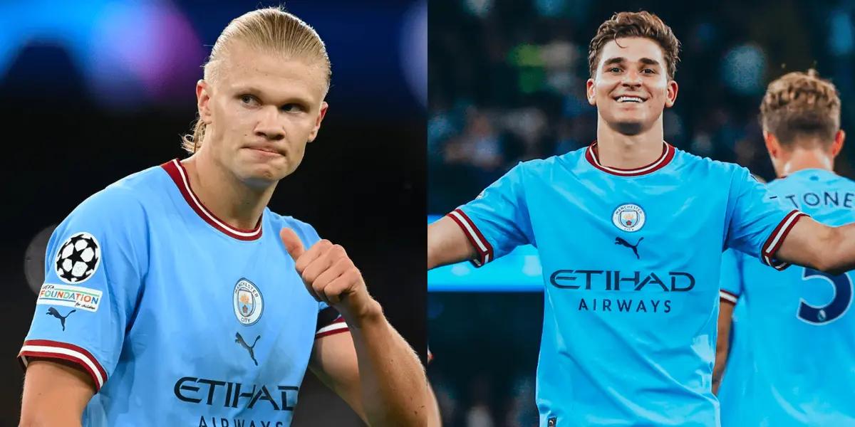 The 'Spider' scored his first goal in this competition yesterday and reached a historic mark for the competition and for Argentines.