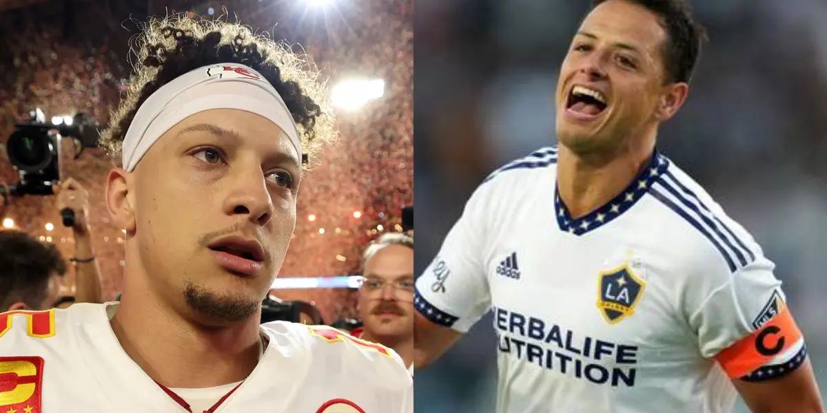 The star of the last Super Bowl and his difference in fortune with Javier Hernandez