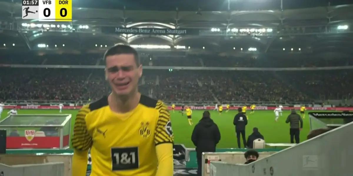 The Stars and Stripes gem had to leave the field long before the clock reached the one-minute mark.